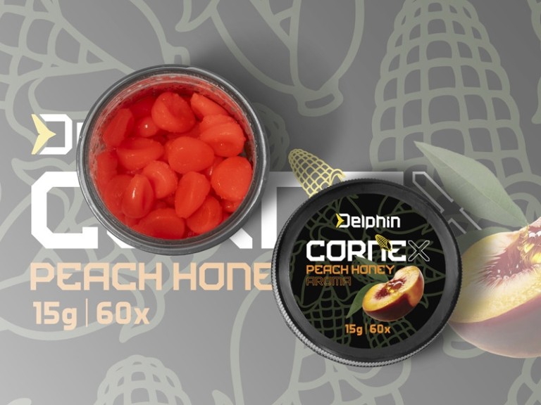 Delphin Cormex Pop-Up Mézes Őszibarack 60 db - Műkukorica