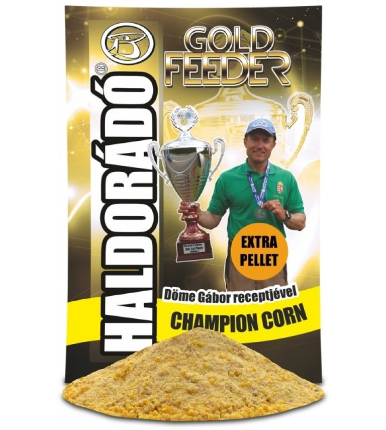 Haldorádó Gold Feeder Champion Corn Extra Pellet