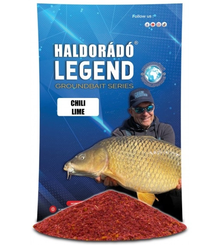 Haldorádó Legend Grundbait Chili Lime - Etetőanyag