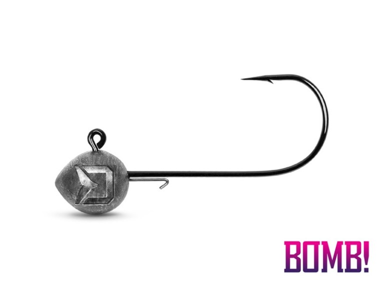 Delphin Bomb Jig Fej Tartóval 7,5 g 6/0