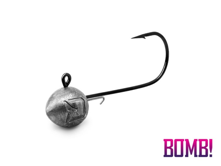 Delphin Bomb Jig Fej Tartóval 7,5 g 6/0
