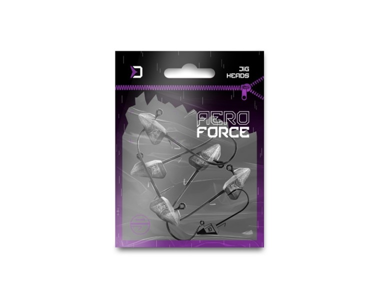 Delphin AeroForce Jigfej Grub Tartóval 5 g 1/0