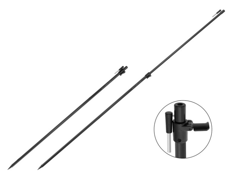 Delphin BlackStix 110-180 cm - Leszúró