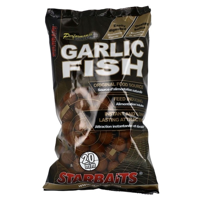 Starbaits Performance Concept Garlic Fish Boilie Bojli 20 mm 1 kg