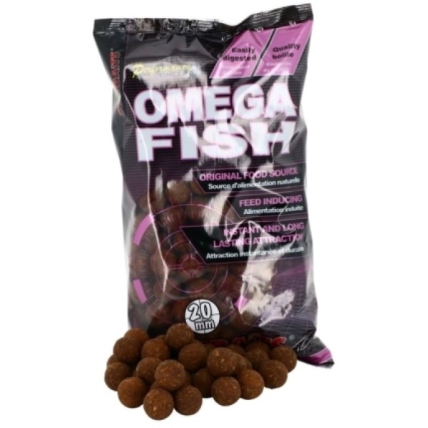 Starbaits Performance Concept Omega Fish Bojli 24 mm 1 kg
