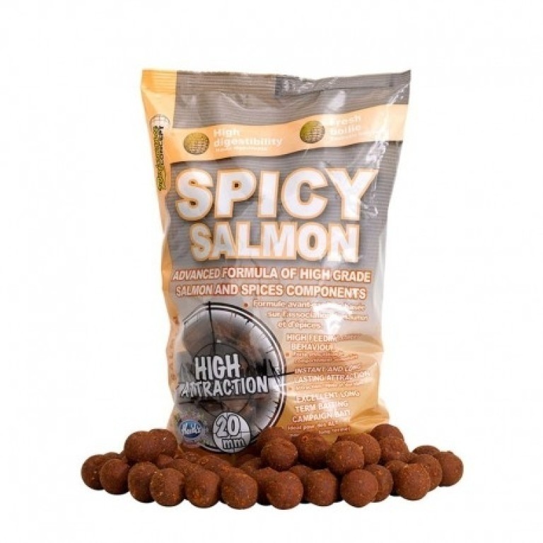 Starbaits Spicy Salmon Boilie 24 mm 800 g