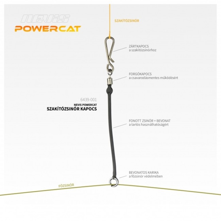 Nevis Szakítózsinór Kapocs