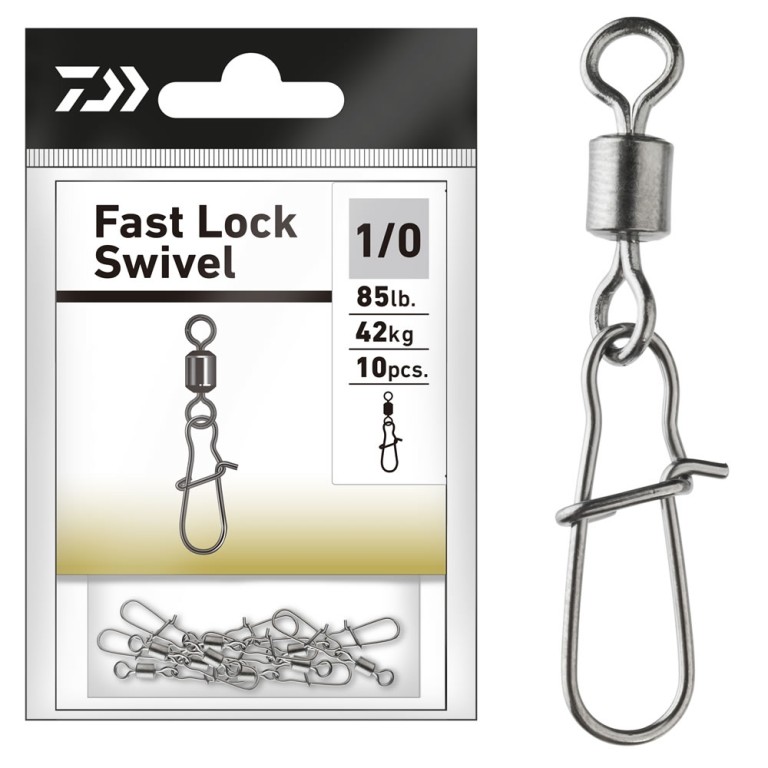 Daiwa Fast Lock Swivel - Forgókapocs