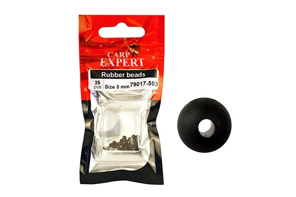 CXP Gumigyöngy 8 mm Fekete