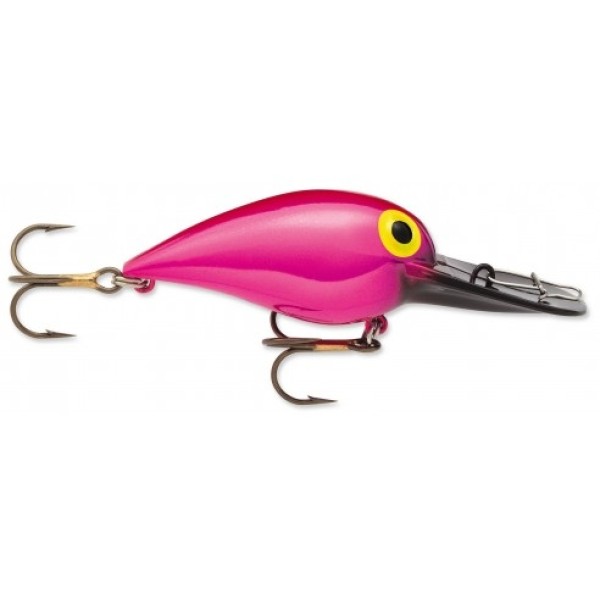 Storm Original Wiggle Wart V138 Metallic Pink/Black Lip Wobbler
