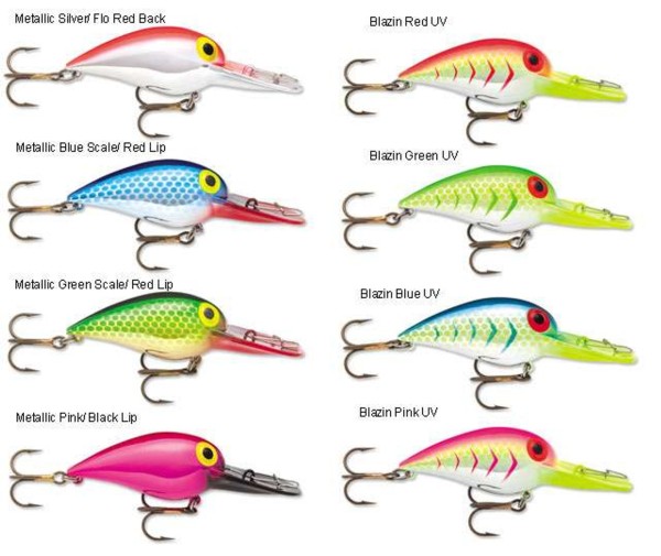 Storm Original Wiggle Wart V666 Blazin Pink UV Wobbler