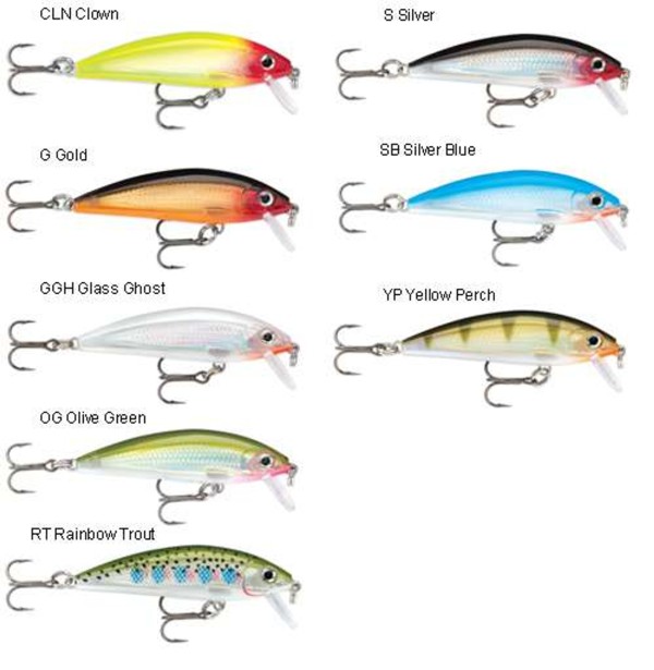 Rapala X-Rap Coutdown Wobbler OG Színben 7 cm