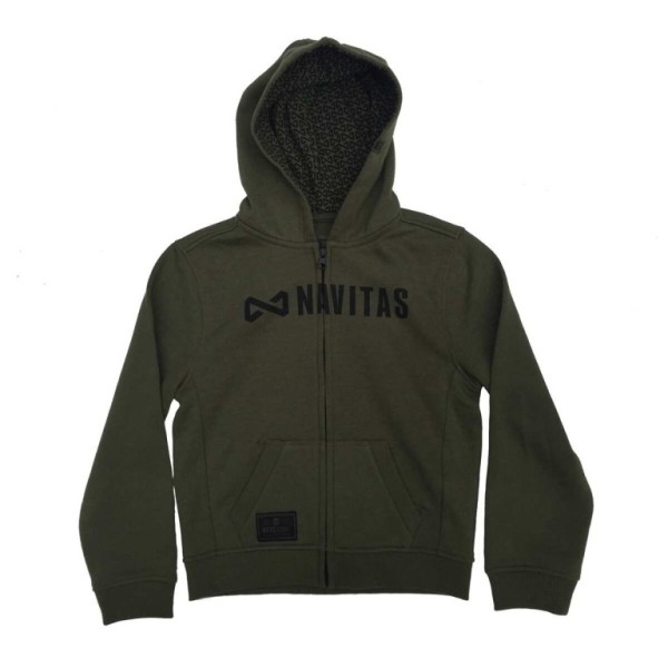Navitas Core Kids Zip Hoody Age 9-10 - Kapucnis gyerek pulóver