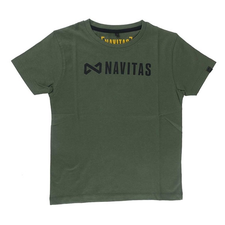 Navitas Core Kids T-Shirt Green Age 9-10 - Zöld gyerek póló