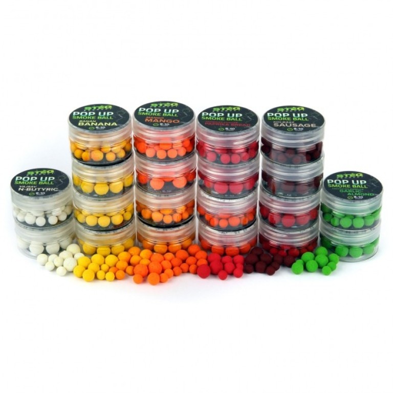 Stég Pop Up Smoke Ball 12 mm Sweet Corn