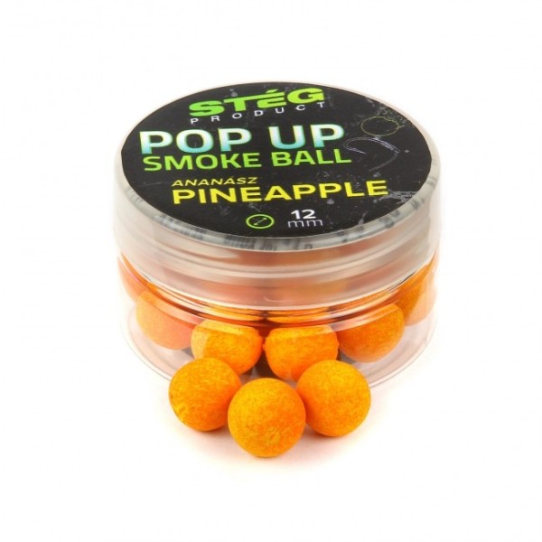 Stég Pop Up Smoke Ball 12 mm Pineapple