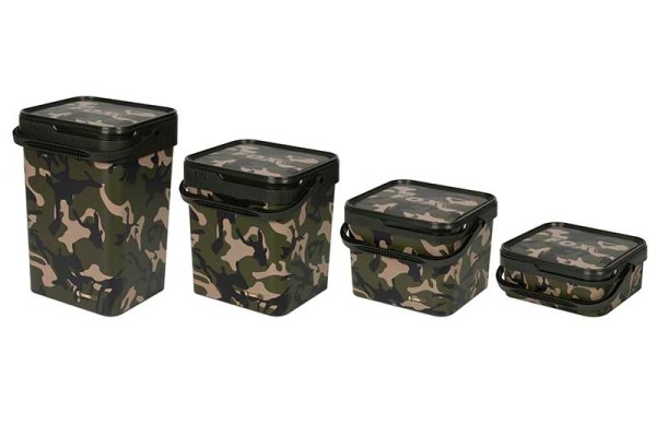 Fox Camo Bucket 18 L - Terepmintás vödör