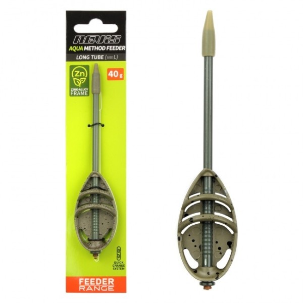 Nevis Aqua Method Feeder kosár Long Tube
