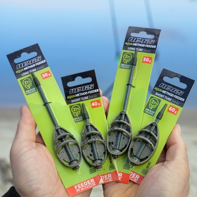 Nevis Aqua Method Feeder kosár Short Tube