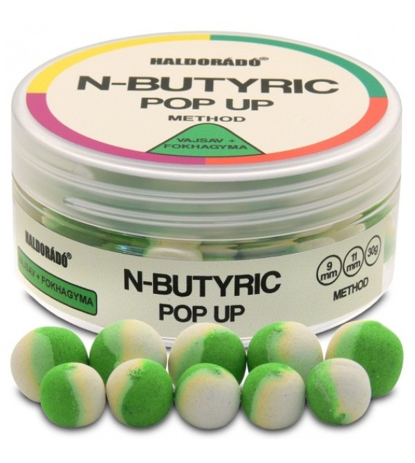 Haldorádó N-Butryc Pop Up Method Vajsav-Fokhagyma 9-11 mm