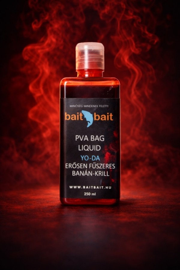 Bait Bait Yoda PVA Bag Liquid Piros Locsoló