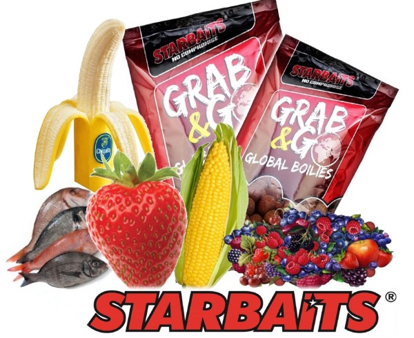 Starbaits Global Boilies Sweet Corn 20 mm 2,5 kg
