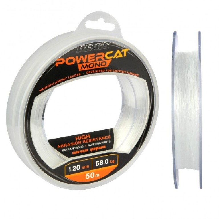 Nevis PowerCat Mono 50 m 1,30 mm - Harcsázó előkezsinór