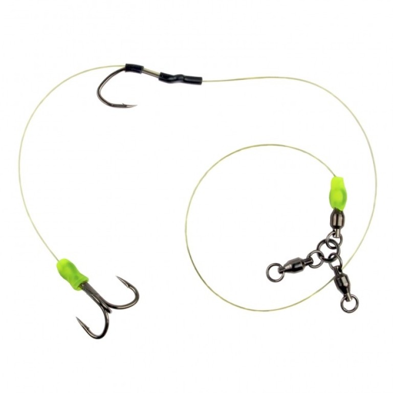 Nevis PowerCat Treble Hook 6/0 - Hármashorog