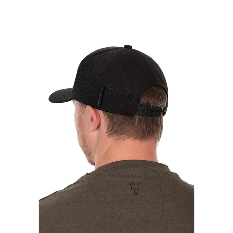 Fox Collection Baseball Cap Black/Orange - Baseball Sapka