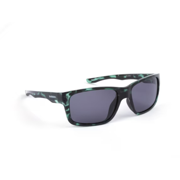 Shimano Eyewear Aspire Green Tortoiseshell & Dark Grey - Napszemüveg