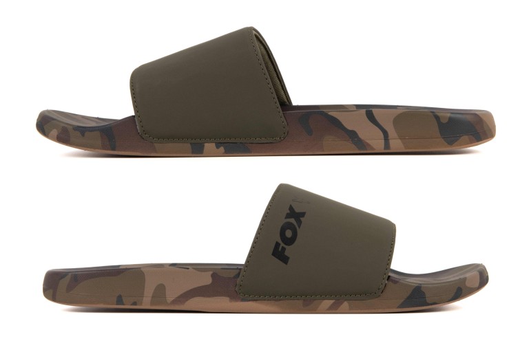 Fox Sliders - Khaki/Camo Papucs