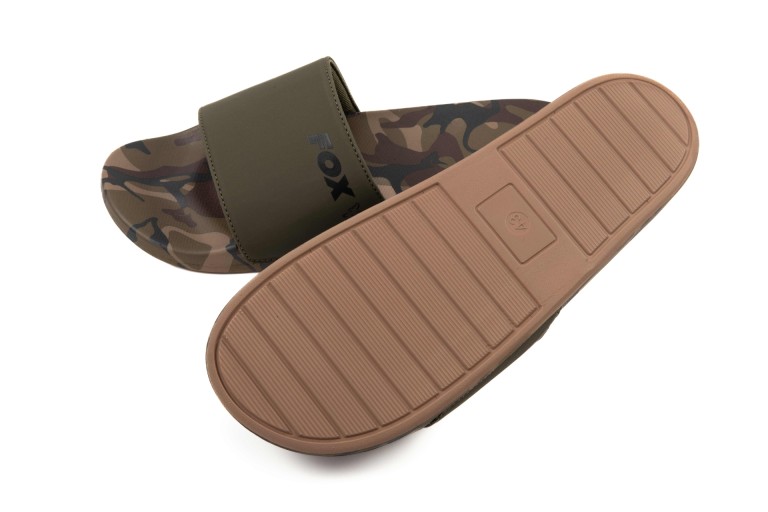 Fox Sliders - Khaki/Camo Papucs