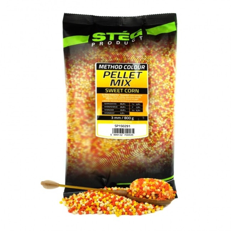 Stég Product Pellet Mix Sweet Corn 3 mm 800 g