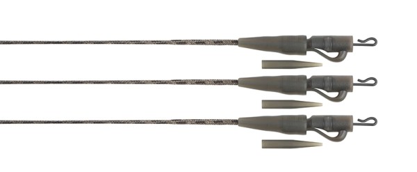 Fox Edges Natural Submerge Lead Clip Leaders 30 lb - Ólomklipszes szerelék