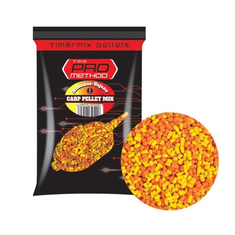 Timár Mix Carp Pellet Ananász - Vajsav 1,5 mm 800 g