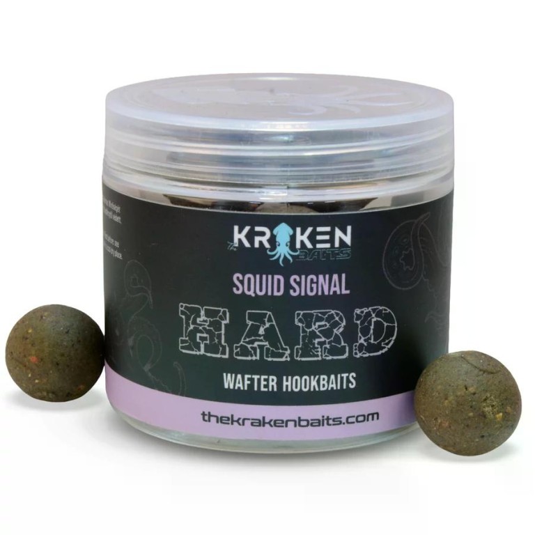 The Kraken Baits Squid Signal Hard Wafter Hookbaits 20 mm - Horogcsali