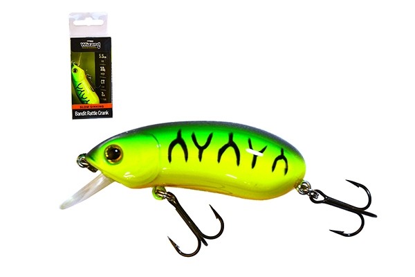 Wizard Bandit Rattle Crank Slow-Sinking Wobbler 5,5 cm 10 g CT