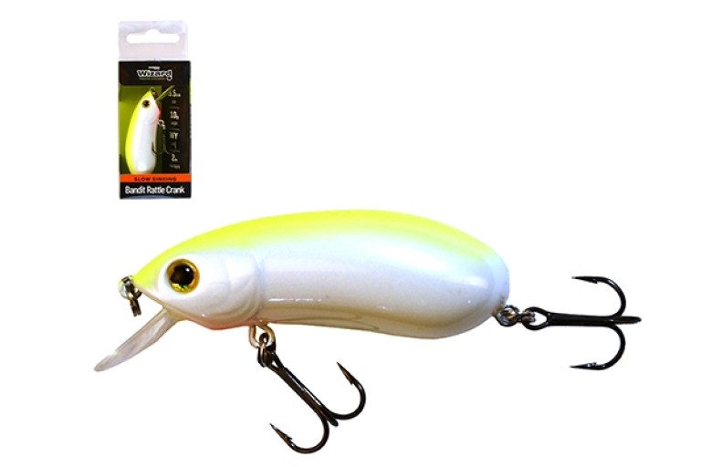 Wizard Bandit Rattle Crank Slow-Sinking Wobbler 5,5 cm 10 g WY