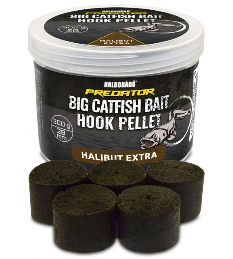 Haldorádó Catfish Bait Hook Pellet 28 mm - Halibut Extra