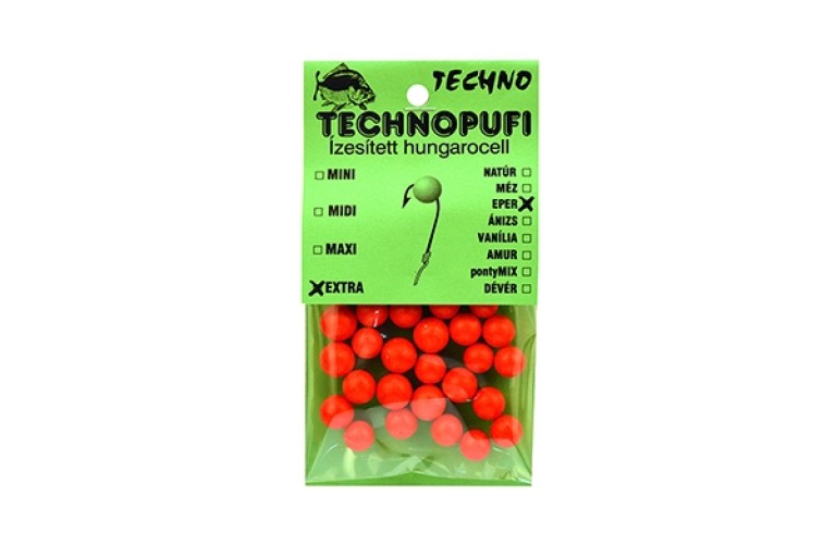 Technopufi Piros Extra Eper