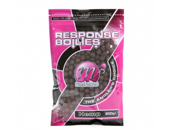 Mainline Shelf Life Boilies Hemp 10 mm 200 g - Kender ízű bojli