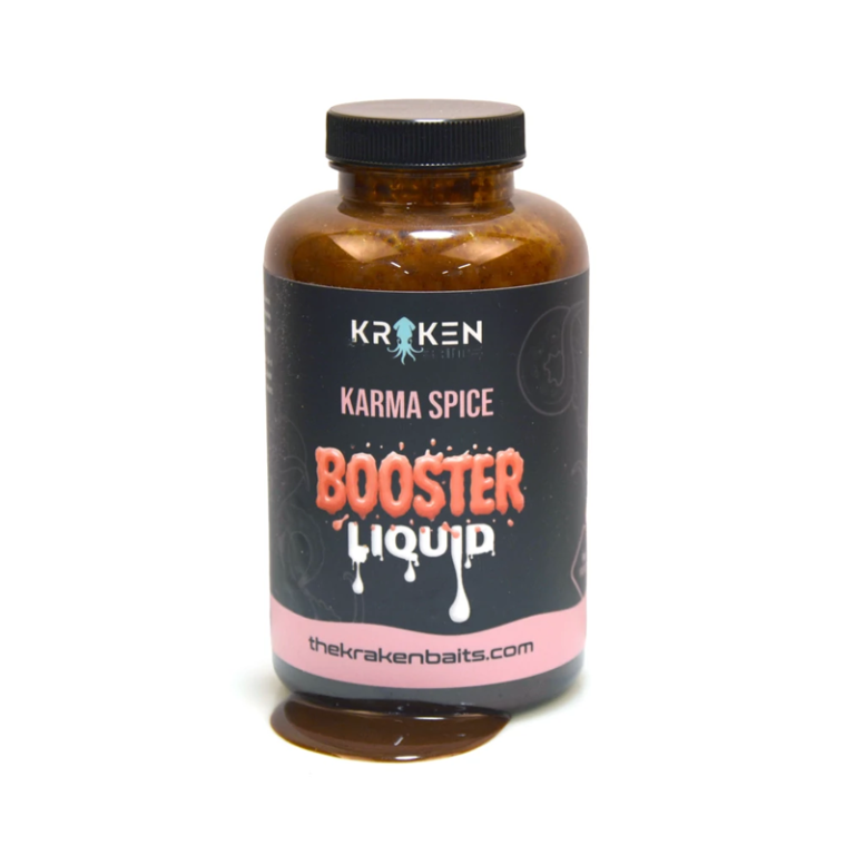 The Kraken Baits Karma Spice Booster Liquid 500 ml - Folyékony attraktor