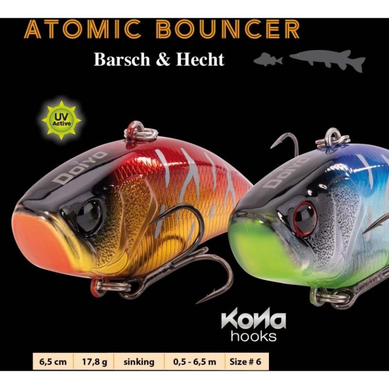 Doiyo Atomoic Bouncher Sinking UV 65 mm FT színben