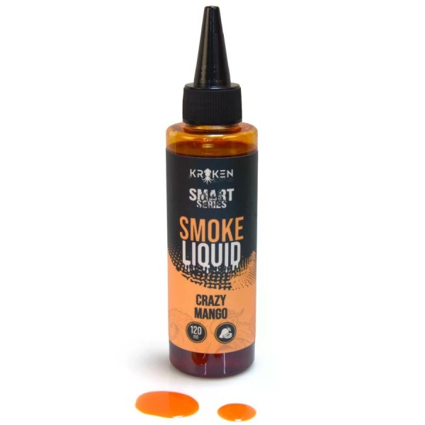 The Kraken Baits Smart Series Crazy Mango Energy Smoke Liquid - Folyékony Attraktor 120 ml