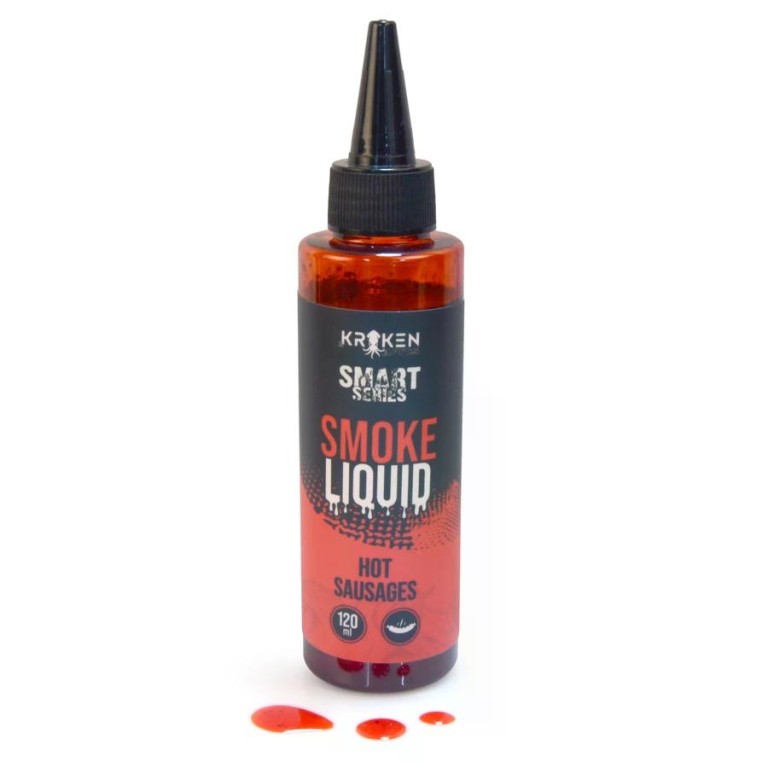 The Kraken Baits Smart Series Hot Suasage Energy Smoke Liquid - Folyékony Attraktor 120 ml