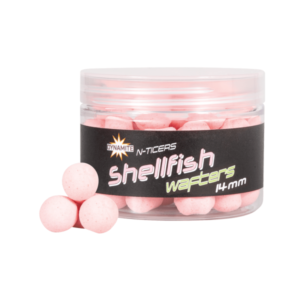 Dynamite Baits N-Ticers Shellfish Wafters 14 mm