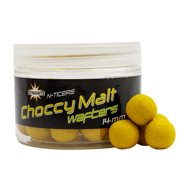 Dynamite Baits N-Ticers Choccy Malt Wafters 14 mm