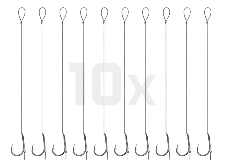 Delphin Braided Sting Feeder Rig 12 cm/0,20 mm 4 - Előkötött előke
