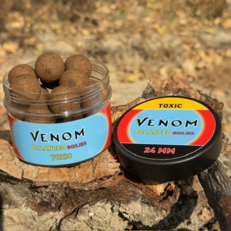 Feedermania Venom Balanced Boilies Toxic 24 mm