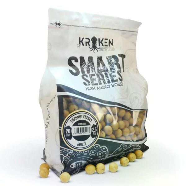 The Kraken Baits Smart Series Tigernut Energy Boilie 2,5 kg 24 mm